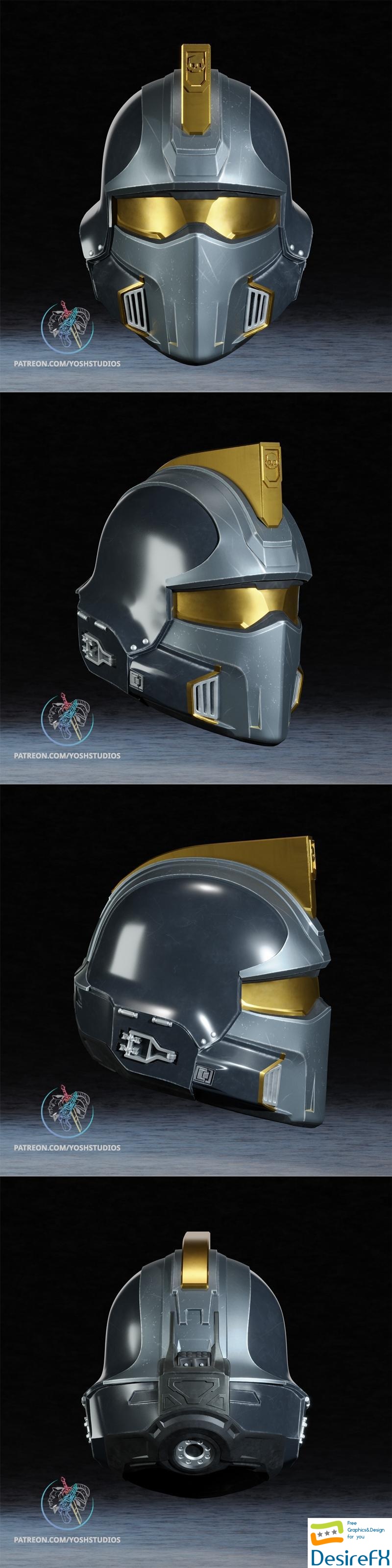 Hero of the Federation Helmet 3D Print