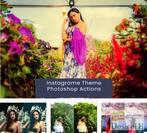 Instagrame Theme Photoshop Actions - 27MVX9B