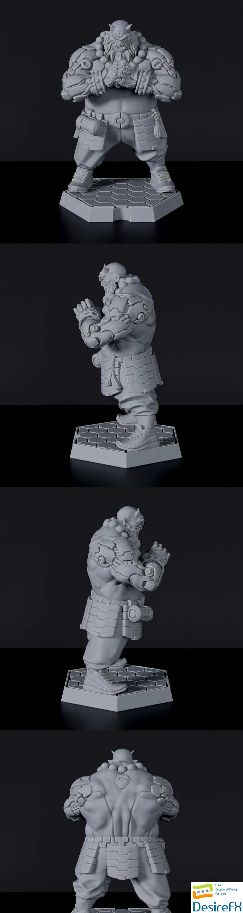 Jinpachi - 3D Print