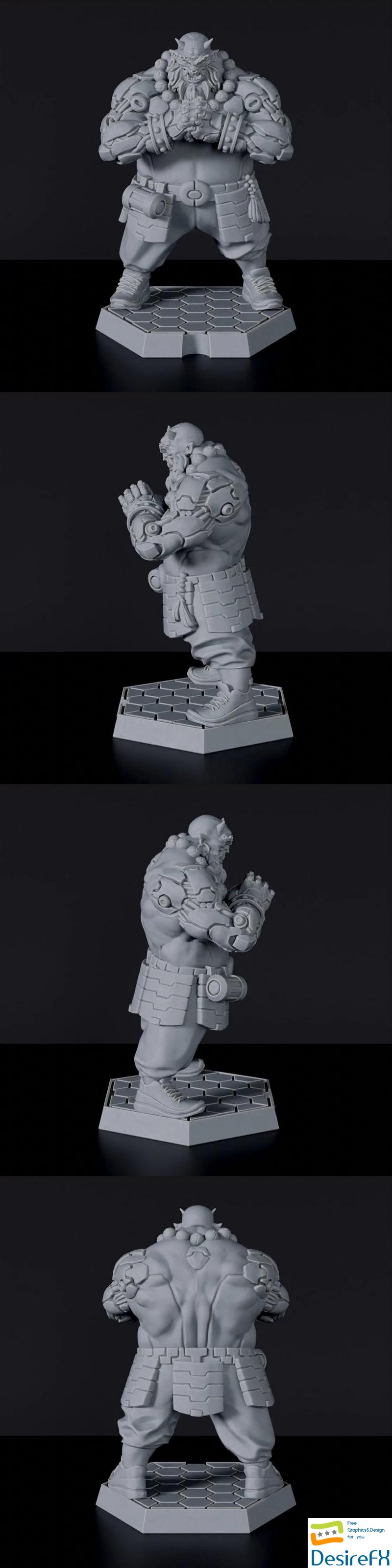 Jinpachi - 3D Print