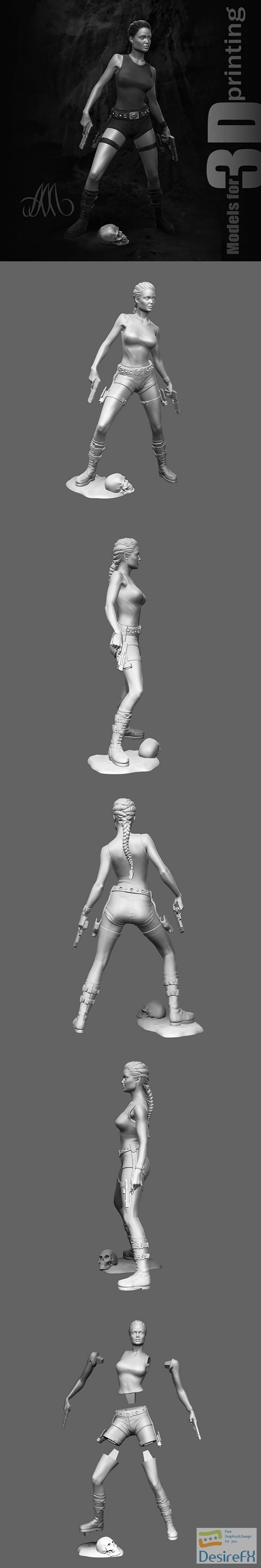 Lara Croft - 3D Print