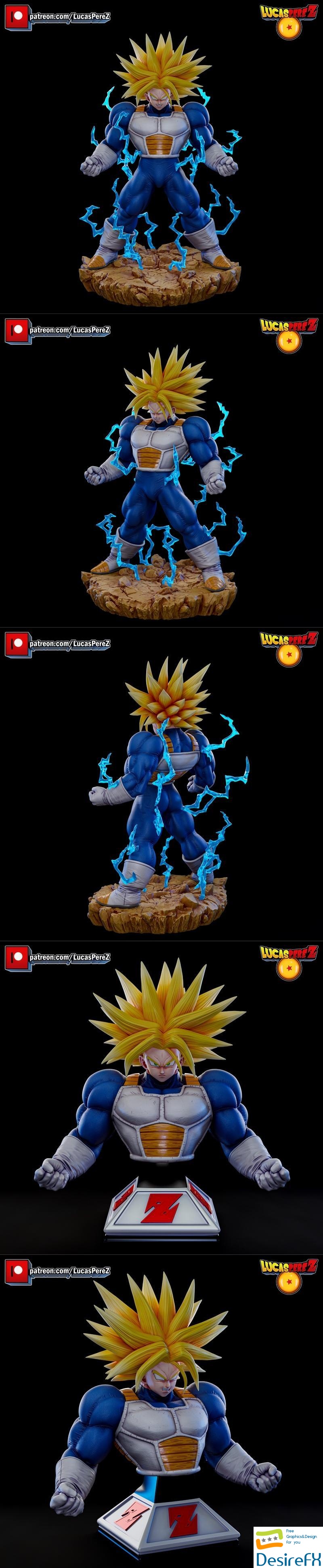 Lucas Perez - Super Trunks and Busto 3D Print