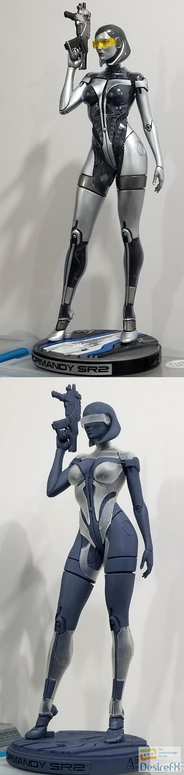 Mass Effect EDI – 3D Print