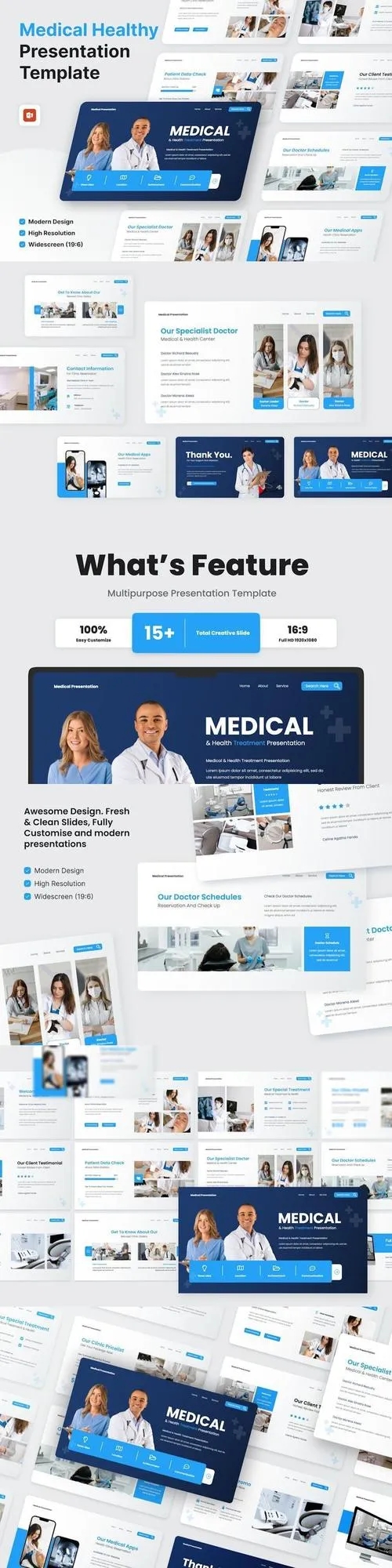 Medical & Healthcare PowerPoint Template