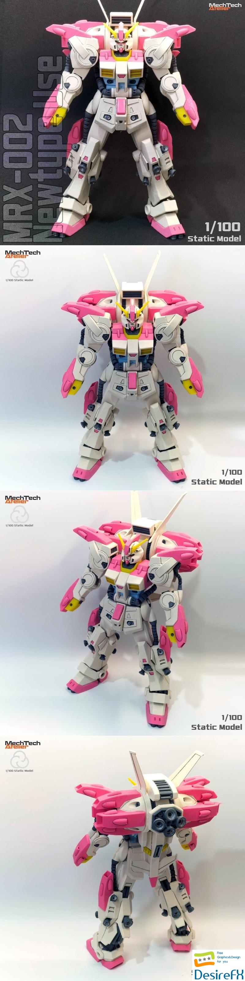 MRX-002 Newtype Use Prototype Gundam 3D Print