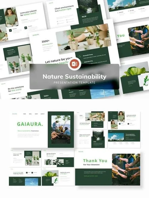 Nature Sustainability Presentation PowerPoint