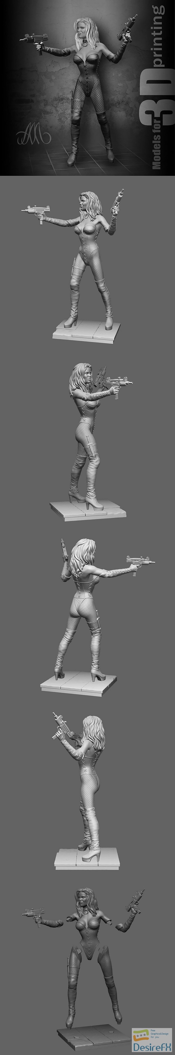 Pamela Anderson - 3D Print