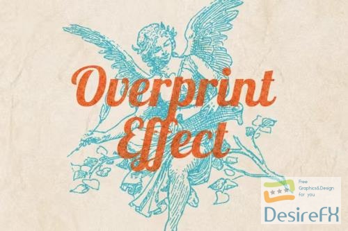 Retro Overprint Photo Effect - 92531749