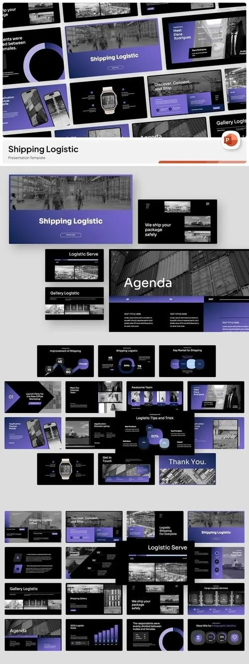 Shipping Logistics PowerPoint