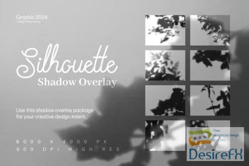 Silhouette Shadow Overlay - 4B5C9QA