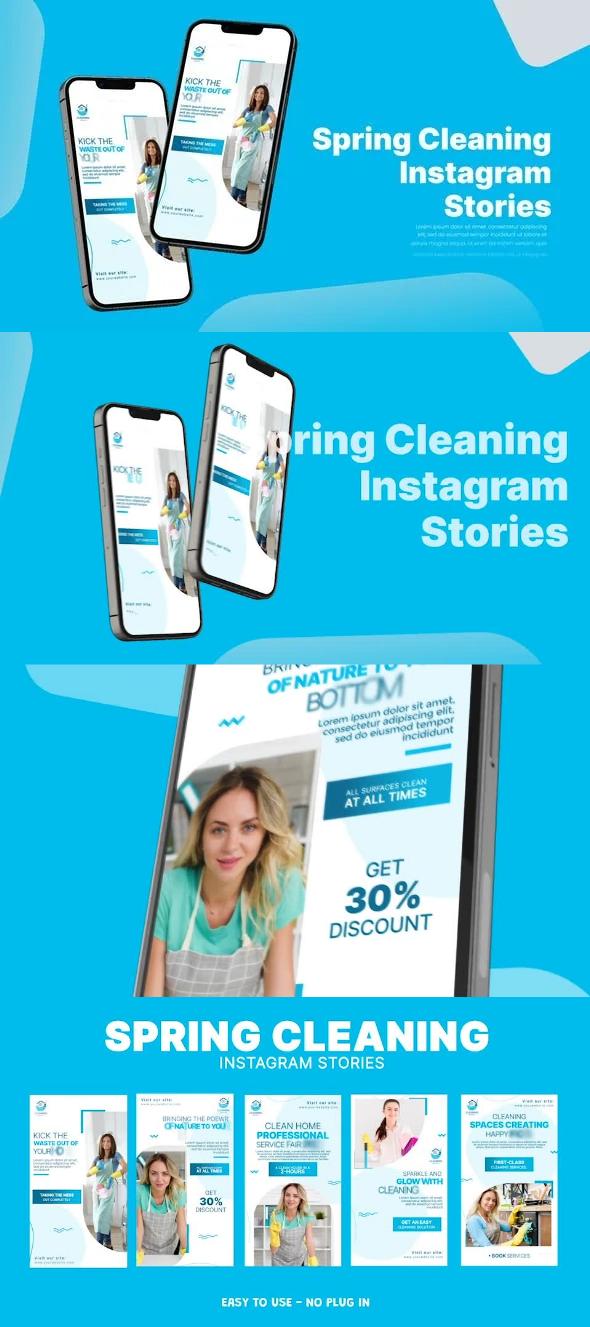 Spring Cleaning Instagram Stories 51915790 Videohive