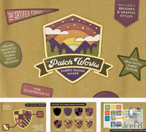 The Patch Works - Fabric Badge Maker - G27TYDL