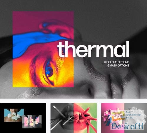 Thermal Mask Photoshop Effect - 92197482