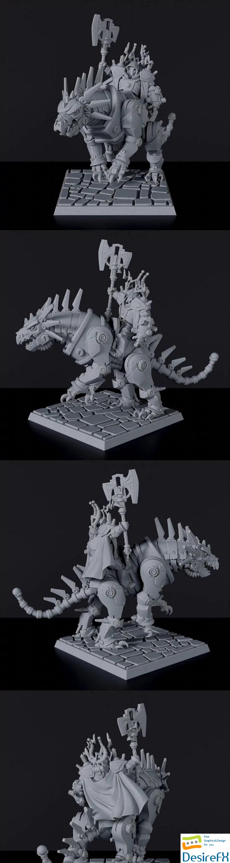 Titan Forged - Beast Lord - 3D Print