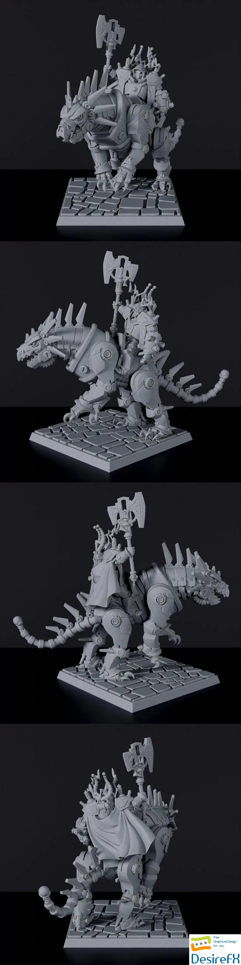 Titan Forged - Beast Lord - 3D Print
