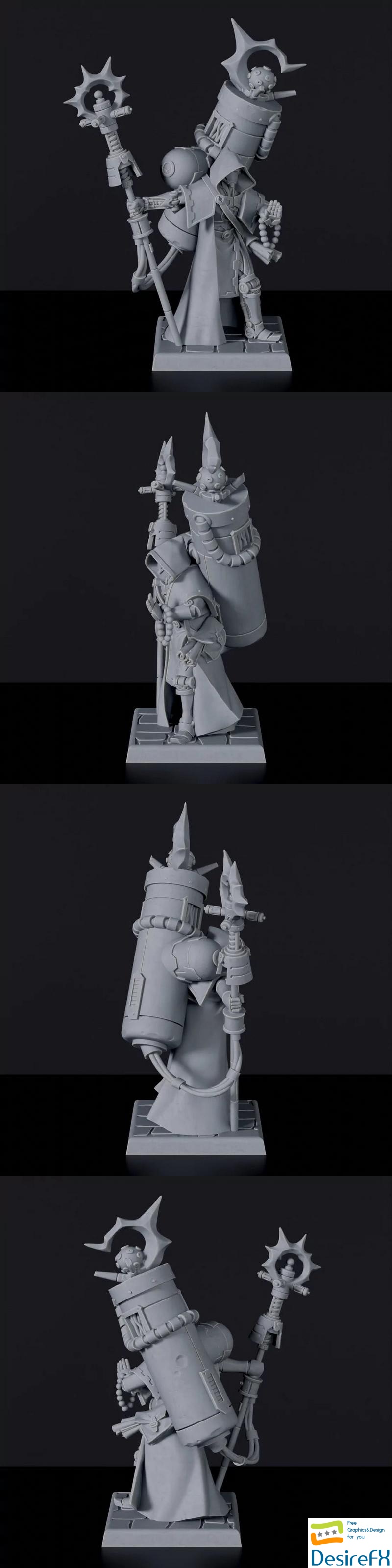 Titan Forged - Mage - 3D Print