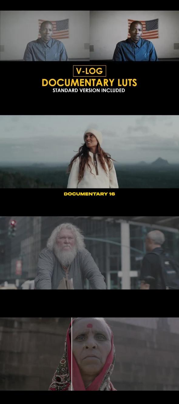 V-Log Documentary and Standard LUTs 51434313 Videohive