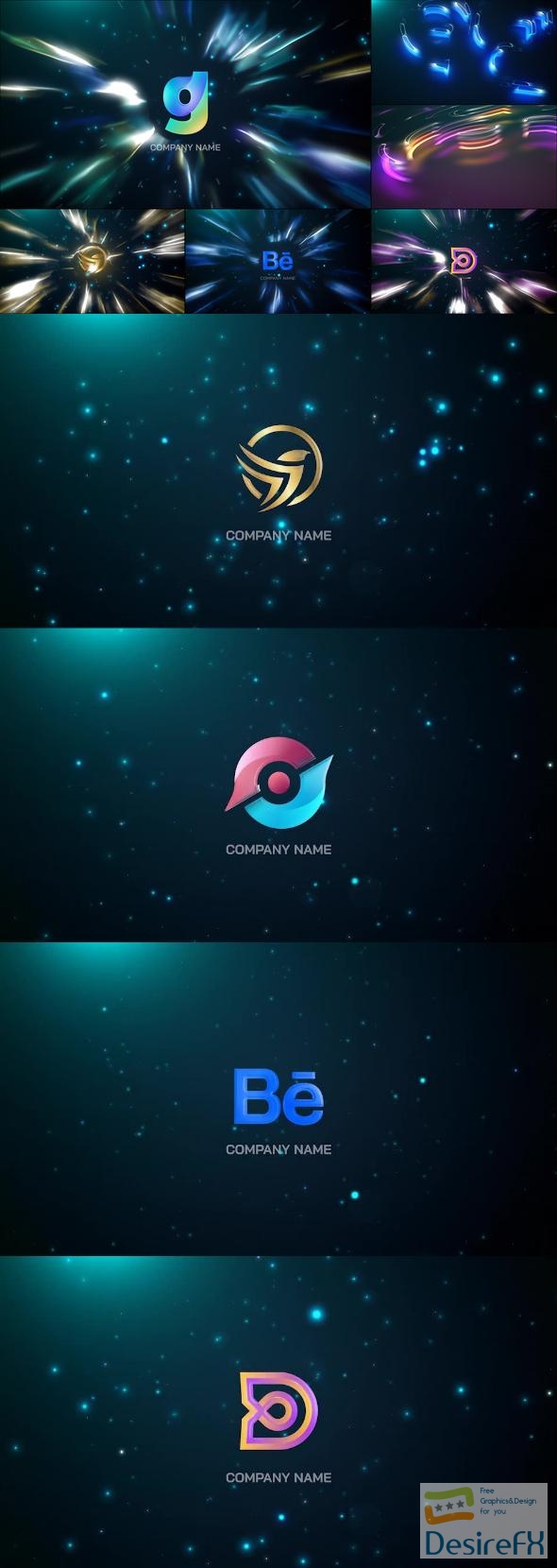 VideoHive Abstract Line Formation Logo Reveal 50817032