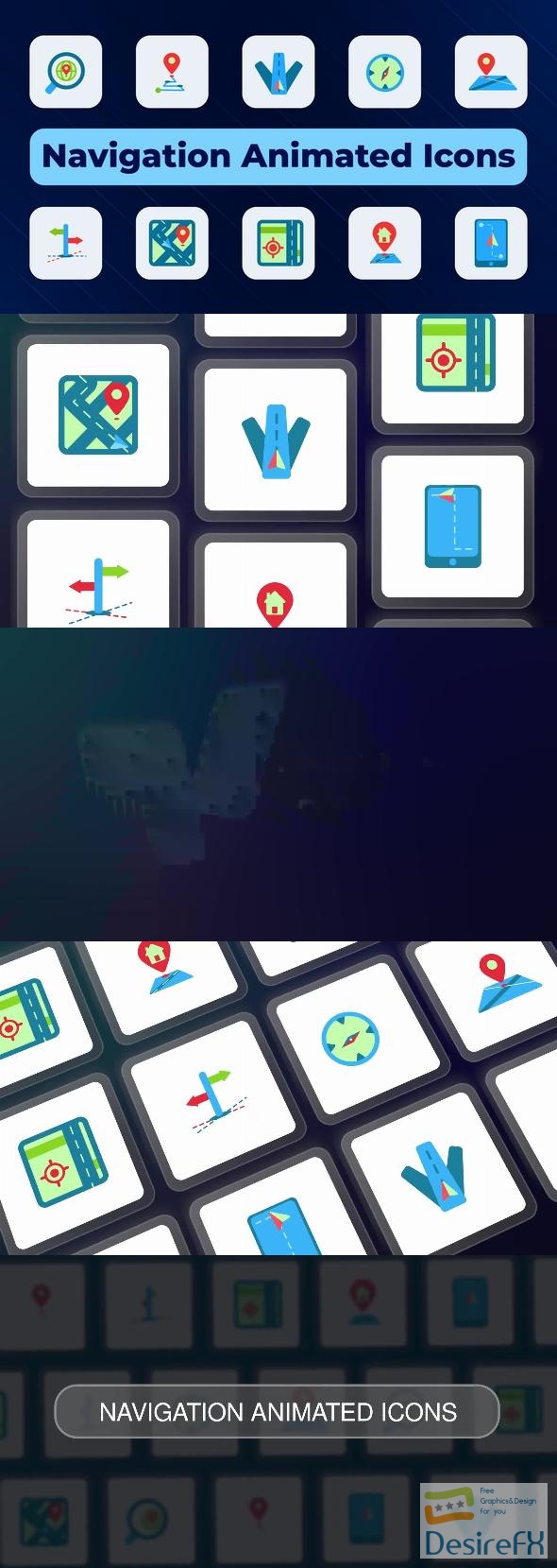 VideoHive Navigation Animated Icons 50921199