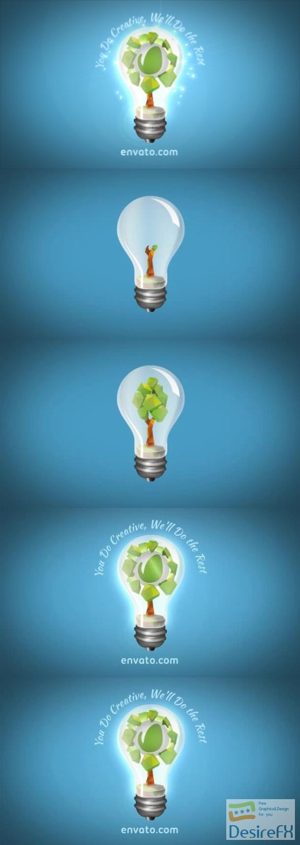 VideoHive Tree in the Bulb 13348675