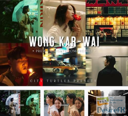 Wong Kar-Wai Cine Lightroom Presets - 92470240