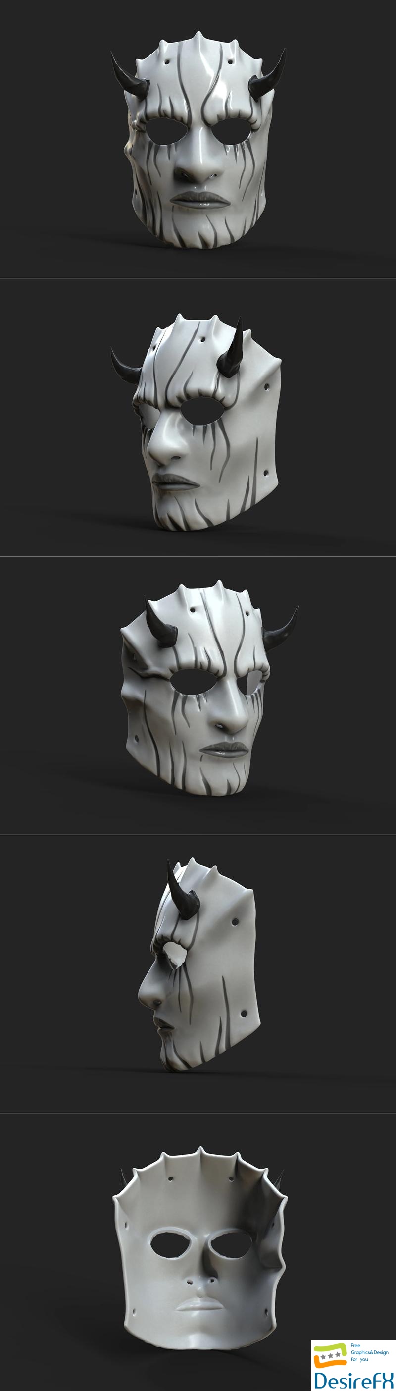 AEW Devil Mask 3D Print