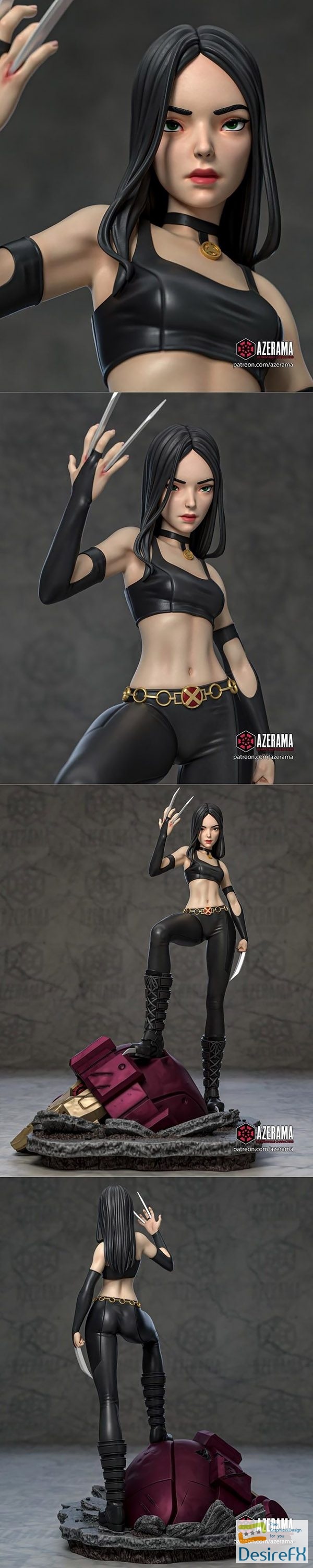 Azerama – X-23 – 3D Print
