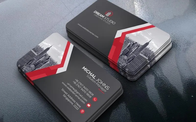 Business Card Templates Corporate Identity Template v108116 PSD