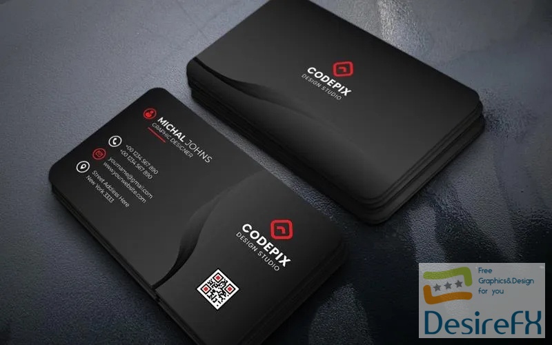 Business Card Templates Corporate Identity Template v133 PSD