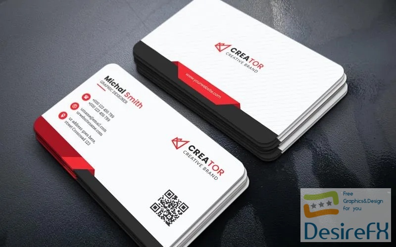 Business Card Templates Corporate Identity Template v139 PSD