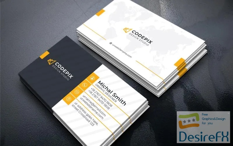 Business Card Templates Corporate Identity Template v152 PSD