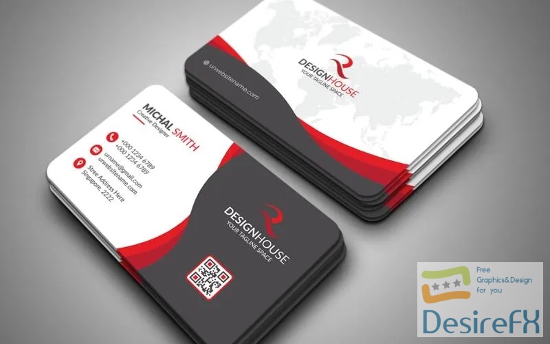 Business Card Templates Corporate Identity Template v154 PSD