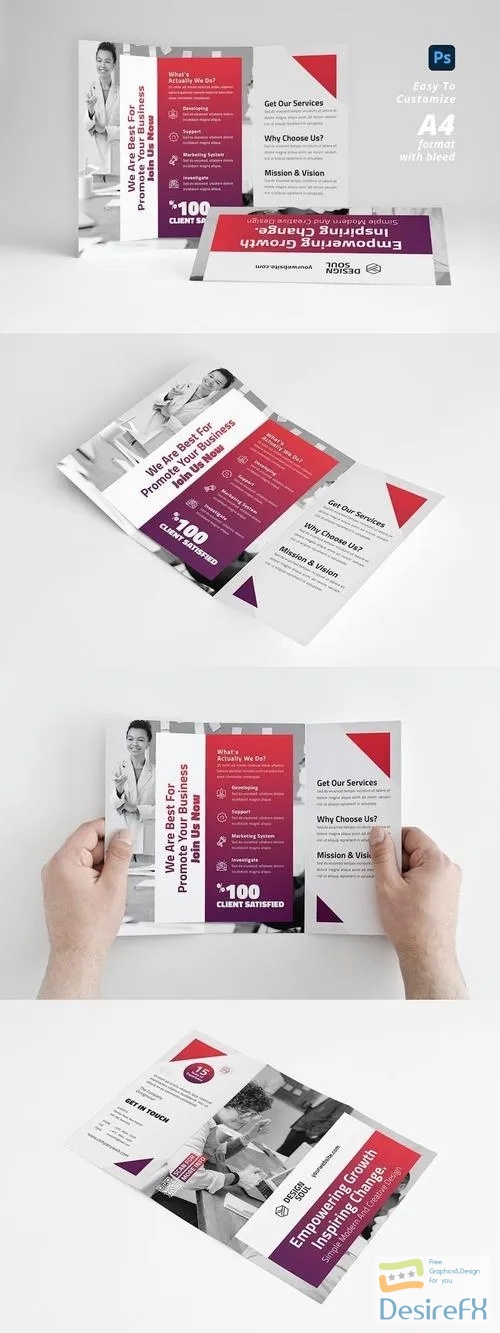 Business Trifold Brochure 39FAW8Q