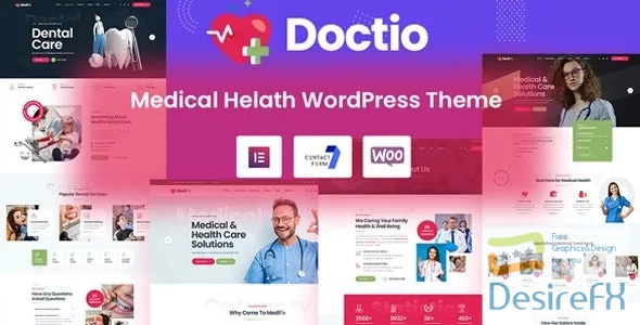 Doctio - Medical Health WordPress Theme 38283662 Themeforest