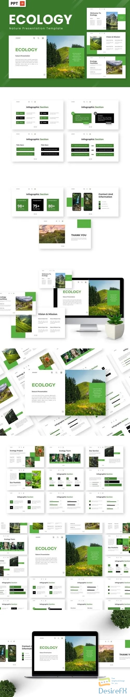 Ecology - Nature Powerpoint Templates