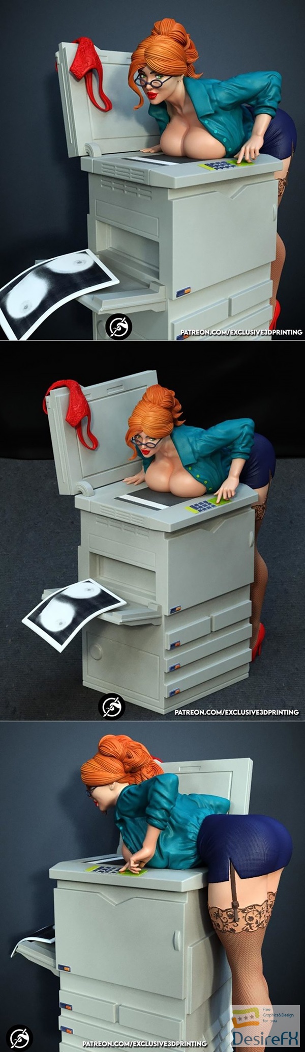 Exclusive - Secretary - 3D Print