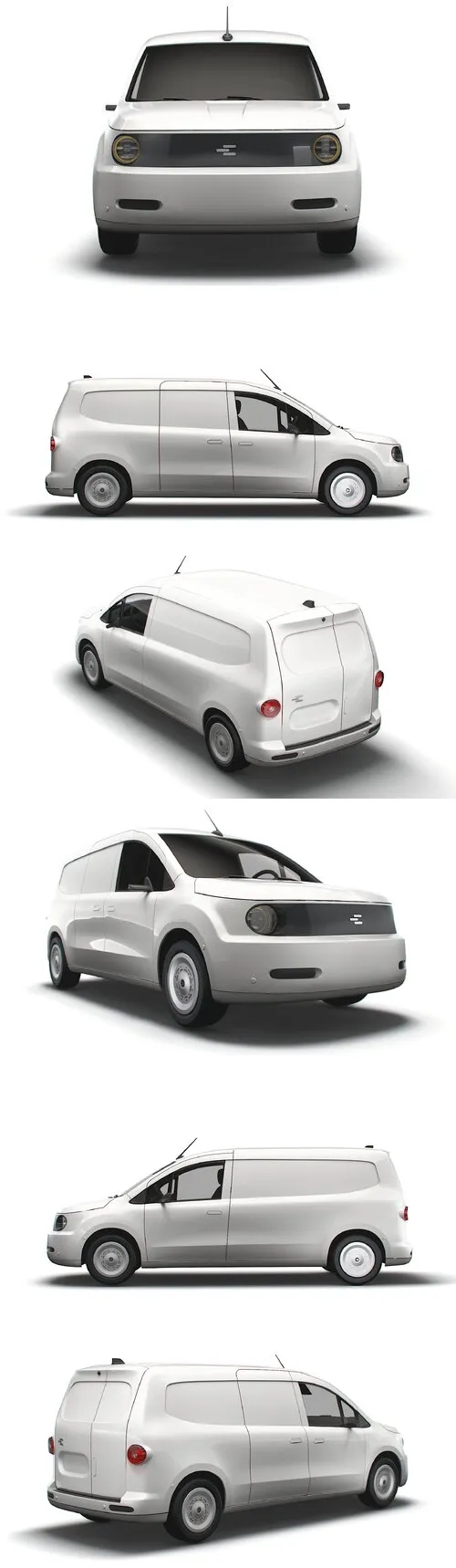 Generic EV Small Van LWB 2023 Model