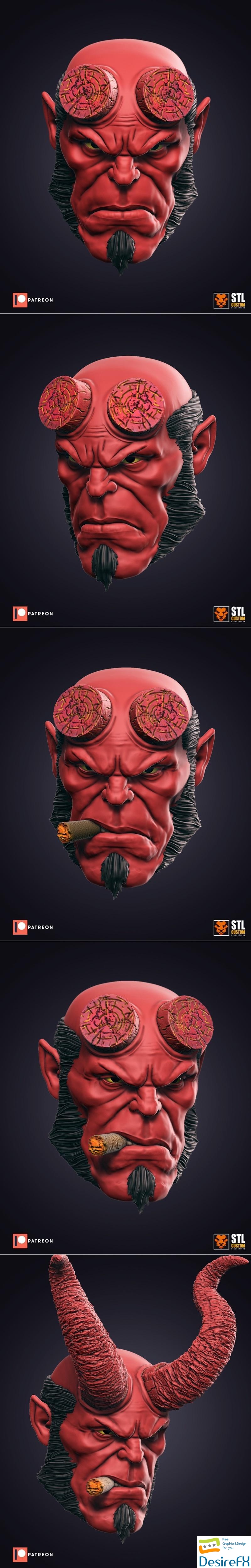 Hellboy Neutral 3D Print