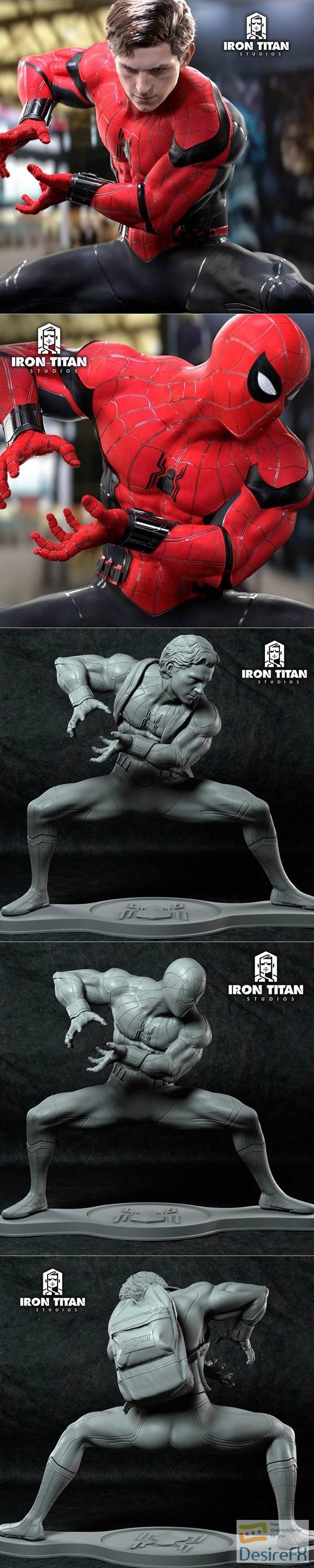 Iron Titan Studios – Spider Man – 3D Print