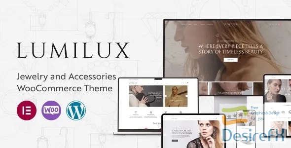 Lumilux - Jewelry and Accessories WooCommerce Theme 50900928 Themeforest