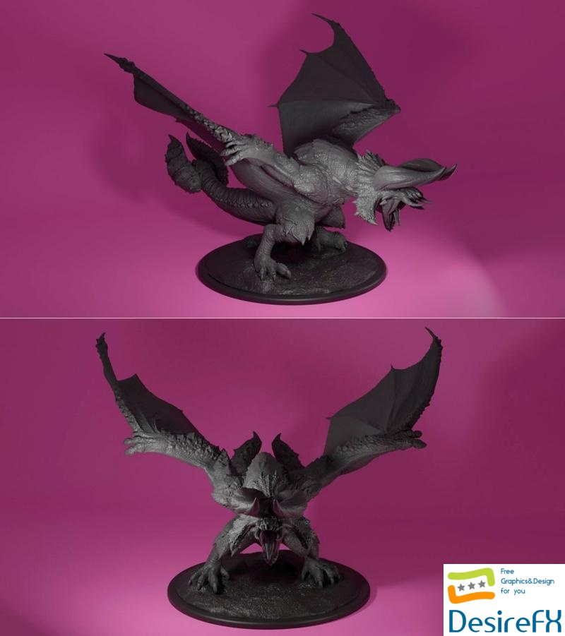 Monster Hunter 3D Print
