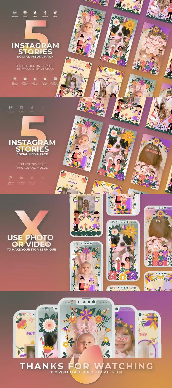 Mothers Day Instagram Stories 52090609 Videohive