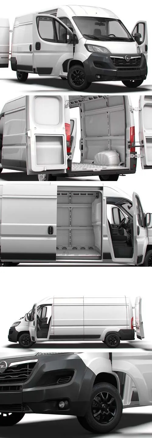 Opel Movano Van L3H2 HQ Interior 2023 Model