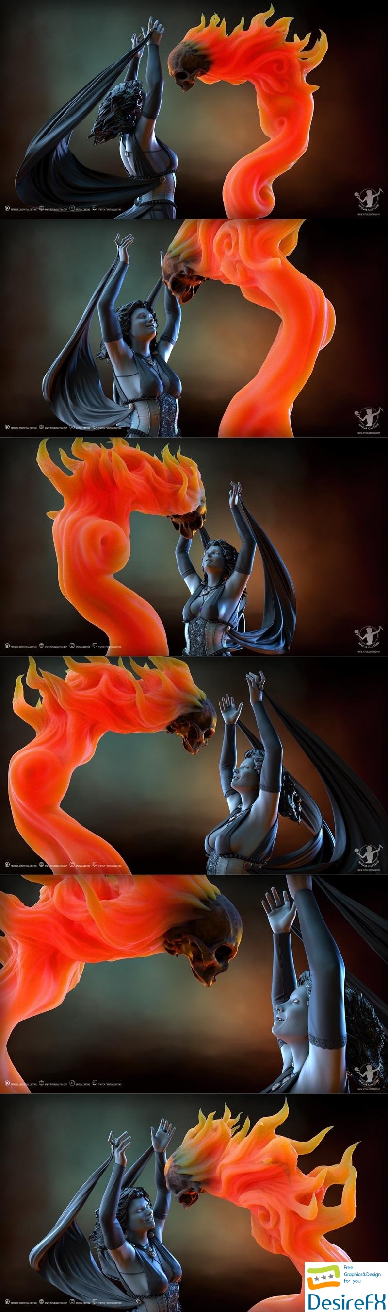 Ritual Casting - Lyra 3D Print