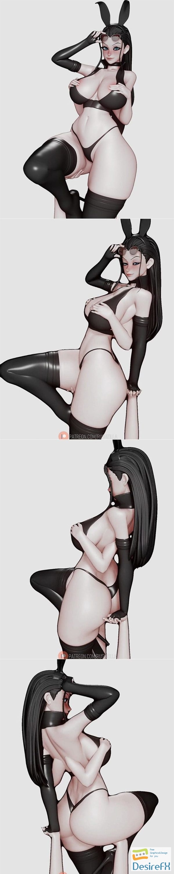Rushzilla – Nico Robin – 3D Print