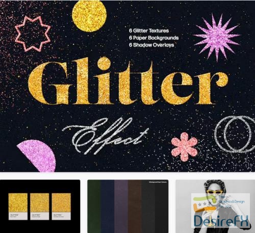 Sparkling Glitter Text & Logo Effect - 99936636
