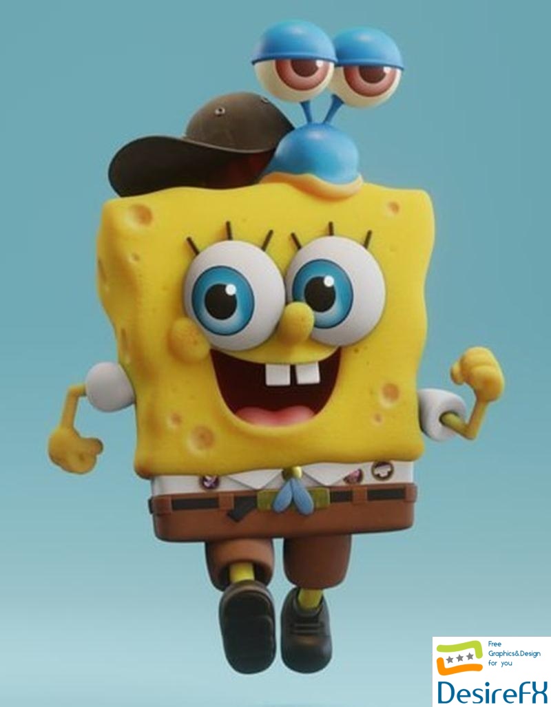 Spongebob square pant 3D Print