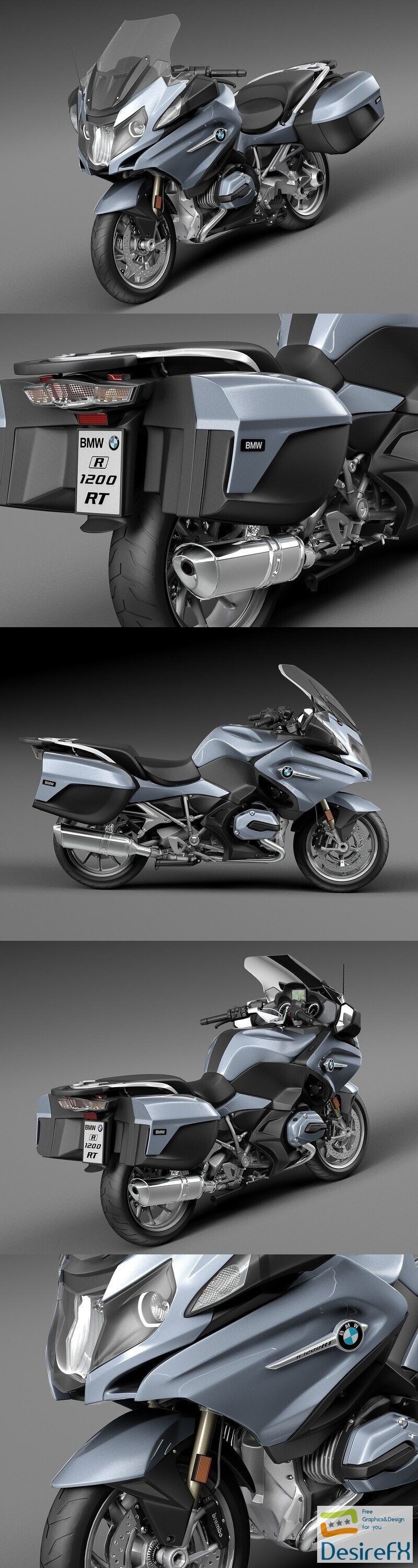 Download Audi R8 LMX 2015 3D Model - DesireFX.COM